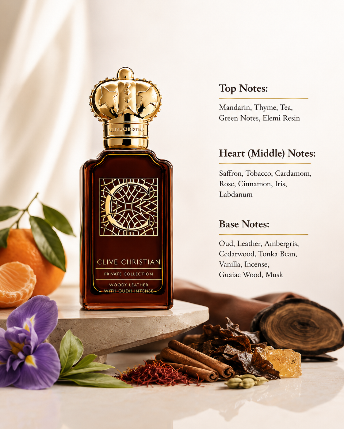 Clive Christian C Woody Leather 50ml EDP - Men