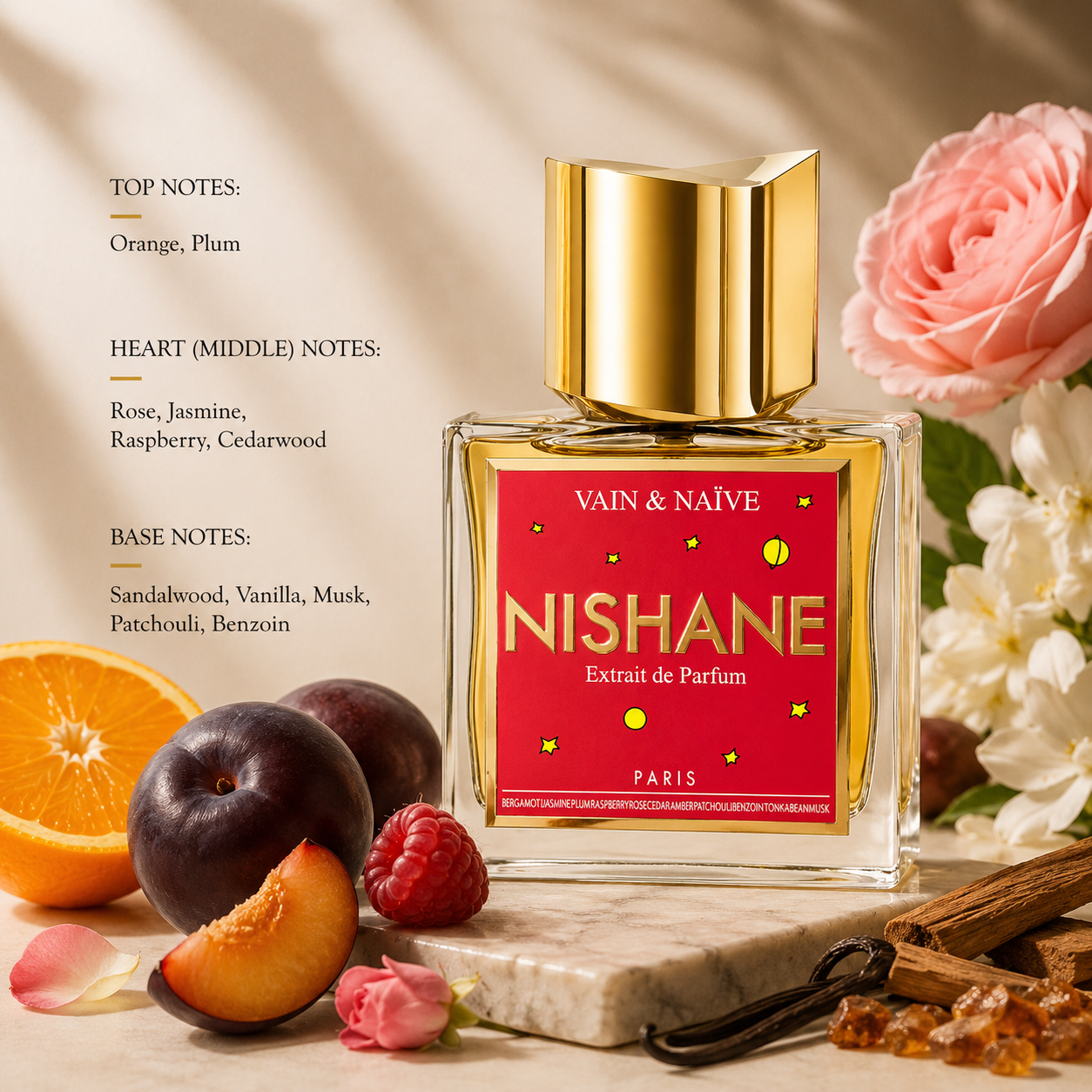 Nishane Vain & Naive Extrait 50ml EDP - Unisex