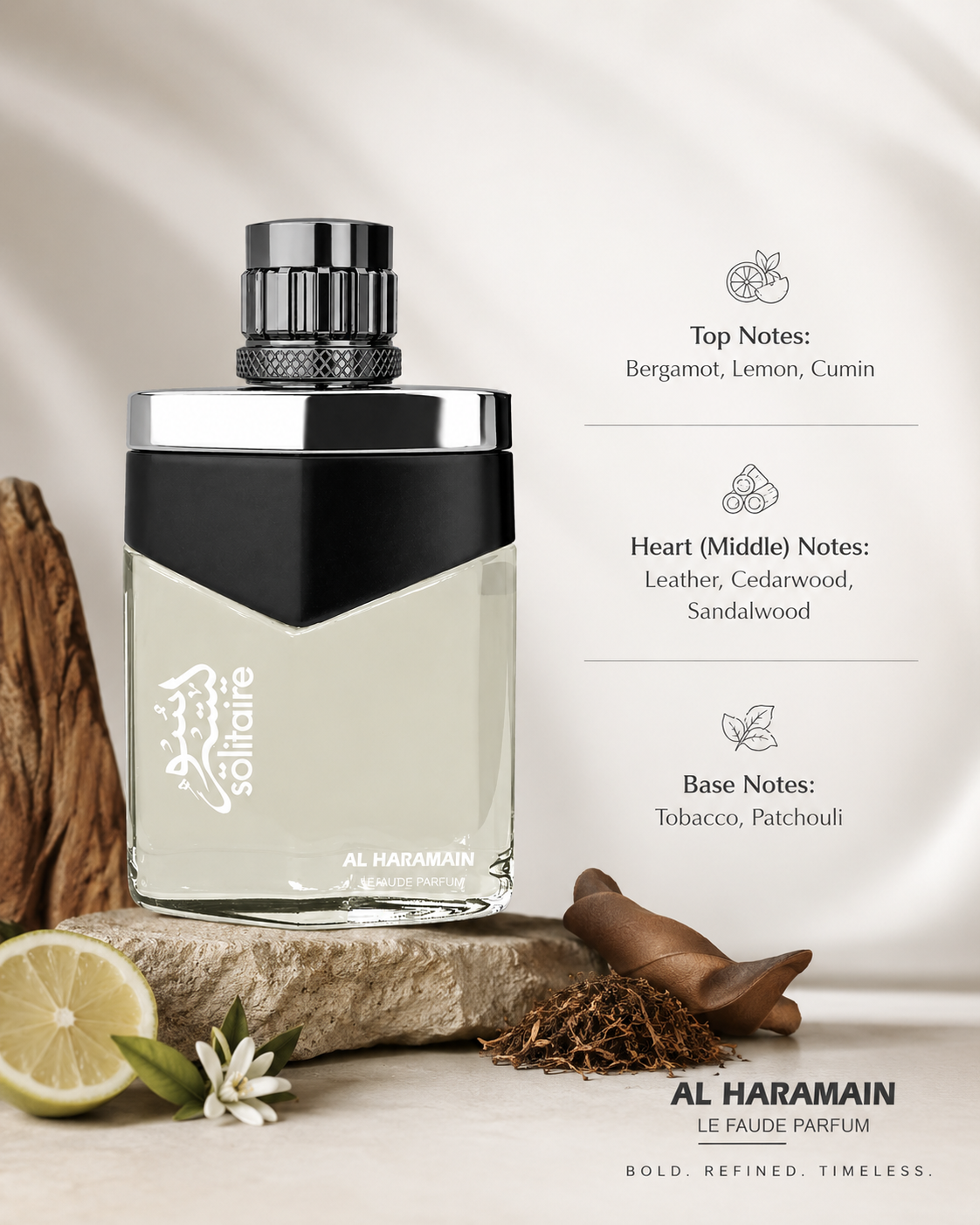Al Haramain Solitaire 85ml EDP - Unisex