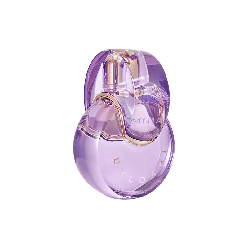 Bvlgari Omnia Amethyste 15ml EDT bottle on white background